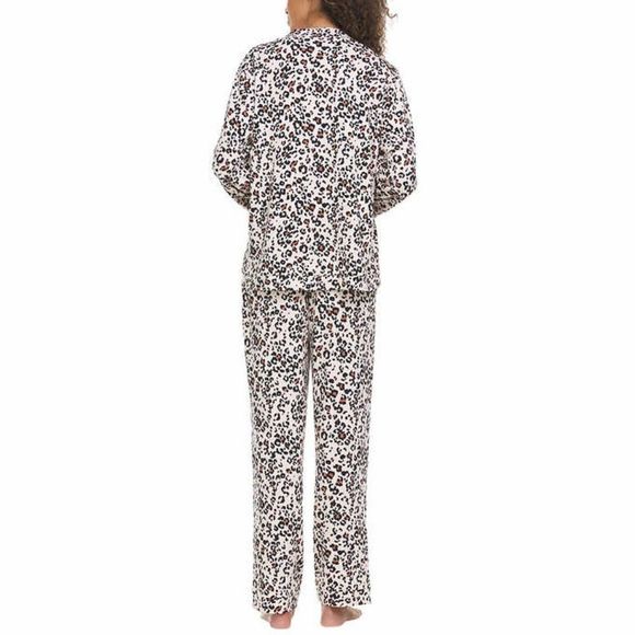 Flora Nikrooz Ladies' Notch Collar 2-piece Pajama Set - Picture 3 of 7